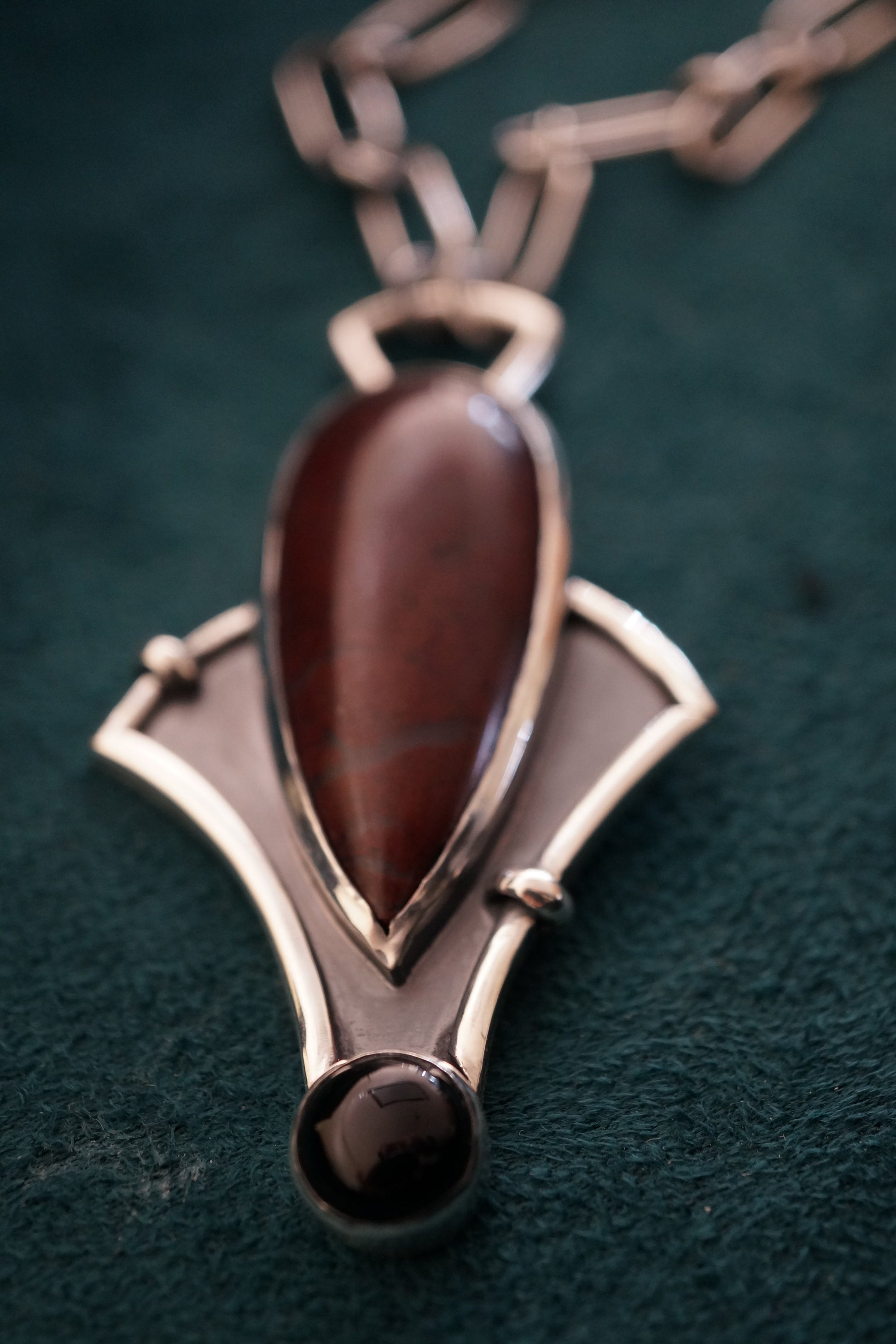 collier argent fait main unique audacieux