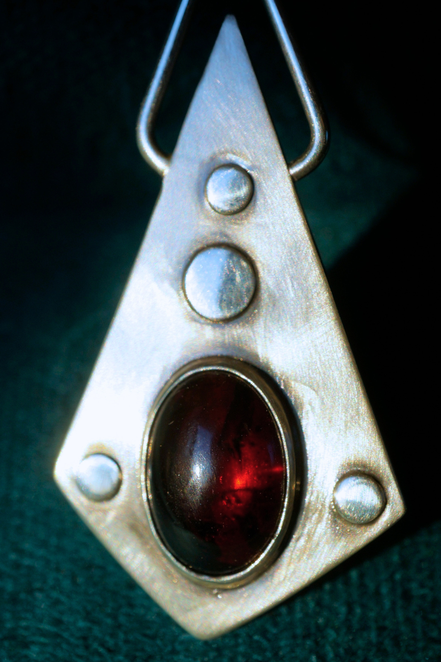 Veuve Rouge - pendentif réversible