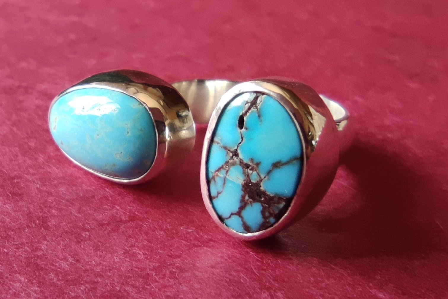 bague turquoise véritable originale idée cadeau