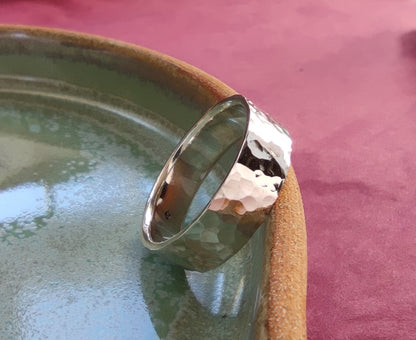 Headband ring - texture of your choice - Made to order