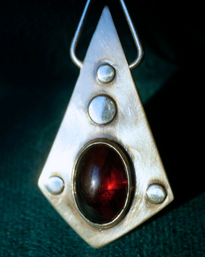 Veuve Rouge - pendentif réversible